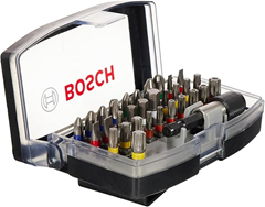 Bosch 32tlg. Schrauberbit Set Extra Hart für 7,95€ (Vergleich: 11,54€)