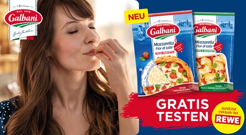 Galbani Mozzarella Fior di latte Dank Erstattung kostenlos testen
