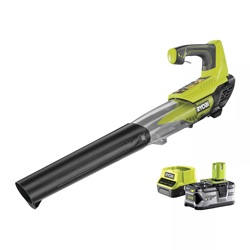 Akku-Laubbläser Ryobi One+ RBL18JB40F 18V mit Akku und Ladegerät für 99,99€ (Vergleich: 191,89€)
