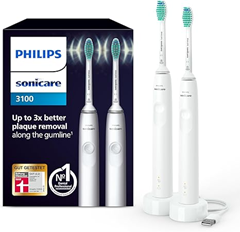 Philips Sonicare 3100 Schallzahnbürste (2er-Set) für 54,99€ (Vergleich: 66,90€)