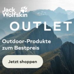 Jack Wolfksin: Outdoor-Produkte zu Bestpreisen im Outletbereich