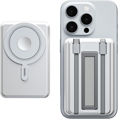 Eazpower MagSafe Powerbank 10000mAh mit integrierten Kabeln für 23,99€