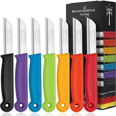 Schwertkrone Schälmesser 7er-Set für 8,99€ (Vergleich: 12,99€)
