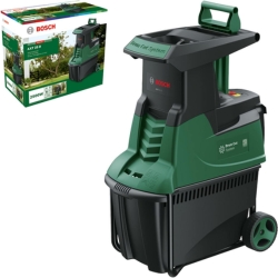 Bosch Leisehäcksler AXT 25 D, 2.500 W, geeignet für Hartholz und Dornensträucher, integrierte Fangbox 53 l für 278,34€ (Vergleich: 359,59€)
