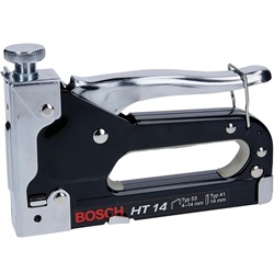 Bosch Professional Handtacker HT 14 (Holz, Klammertyp 53) für 15,99€ (Vergleich: 24,07€)