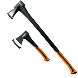 2-teiliges FUXTEC Axt-Set 2-teilig Beil 800 g + Spaltaxt 2000 g für 31,50€ (Vergleich: 44,80€)