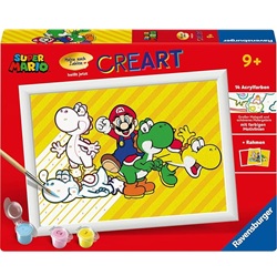Ravensburger CreArt Super Mario – Malen nach Zahlen (23957) für 10,99€ (Vergleich: 15,94€)