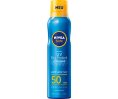 NIVEA SUN UV Dry Protect Sport Sonnenspray LSF 50 (200 ml) für 6,89€ (Vergleich 10,95€)