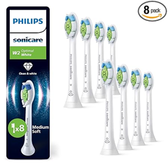 Philips Sonicare W2 Optimal White Ersatzbürstenköpfe (Weiß, 8er-Pack) für 27,54€ (Vergleich: 34,99€)