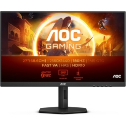 AOC Gaming Q27G4XND – 27 “ QHD Monitor, 180 Hz, 1 ms, FreeSync Premium, HDR10, 2X HDMI 2.0, 1x DisplayPort 1.4 für 149€ (statt: 189€)