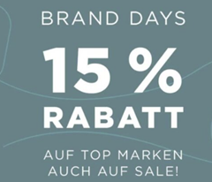 Engelhorn: 15 % auf top brands – auch auf SALE!