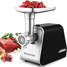 Nictemaw Elektrischen Fleischwolf (2000W) für 64,99€