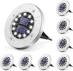 50% Rabatt auf die GIGALUMI Solar Bodenleuchte mit 12 LEDs
