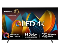 Hisense 65E7NQ QLED Smart TV (65 Zoll) für 424,15€ (Vergleich: 509,77€)