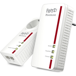 AVM FRITZ!Powerline 1260E WLAN Set Gigabit-Adapter 1200 Mbit/s Kabellos und Kabelgebunden für 109€ (Vergleich: 139,99€)