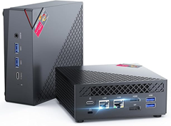NiPoGi AM06 PRO Mini PC W-11 Pro, AMD Ryzen 7 5825U(8C/16T, bis zu 4,5 GHz), 16GB DDR4 512GB M.2 SSD Mini PC für 272,99€