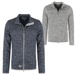 Blue Wave Herren Strick Fleecejacke Helge in 2 Farben, Gr.: S -8XL für 18,98€ (Vergleich: 59,95€)