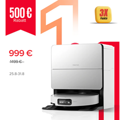 Roborock Saros 10 Saugroboter mit Dual Anti-Tangle System für 999€