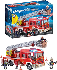 PLAYMOBIL Feuerwehr-Leiterfahrzeug für 46,99€ (Vergleich: 52,89€)