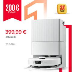 Roborock QV 35A Saugroboter Set mit Multifunktions-Dockingstation für 399,99€