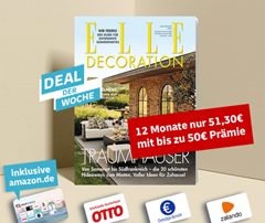 ELLE DECORATION Prämienabo für 51,30€ + bis zu 50€ Prämie