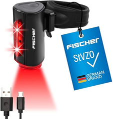 Fischer LED-Akku-Rücklicht Twin Stop für 11,69€ (Vergleich: 17,29€)