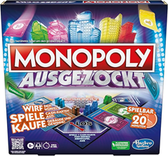 Monopoly Ausgezockt Brettspiel für 10,00€ (Vergleich: 13,95€)