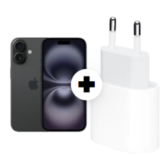 Apple iPhone 16 (128GB inkl. Apple USB-C Power Adapter für 1€ mit unbegrenzter 5G o2 Allnet Flat für 34,99€/Monat + 100€ Wechselbonus