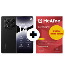 Xiaomi Redmi Note 14 Pro 5G (256GB) für 9€ mit dem Super Select M On (30 GB, o2) für 12,99€/Monat + 30€ Wechselbonus