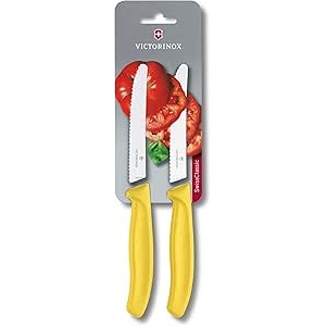 Victorinox Swiss Classic Gemüsemesser mit Wellenschliff im Doppelpack (11cm Klingenlänge) für 7,99€ (Vergleich: 11,99€)