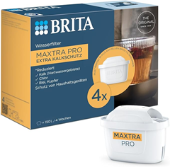 BRITA Wasserfilter MAXTRA PRO Extra Kalkschutz 4er-Pack für 18,98€ (Vergleich: 23,54€)
