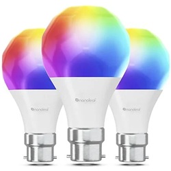 Nanoleaf Essentials Matter Smarte Glühbirne Multicolor im 3er Pack (Fassung B22) für 9,99€ (Vergleich: 23,43€)