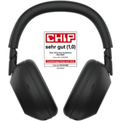 Sony WH-1000XM6 Flagship Noise Cancelling Over-Ear Wireless Kopfhörer, Signature Hi-Res Sound, Silber für 369,99€ (Vergleich: 419€)