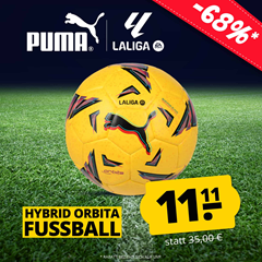 PUMA Orbita LA LIGA 1 Hybrid Fußball für 16,06€ (VG: 22,15€)
