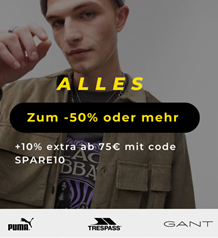 Dressforless: mindestens 50% Rabatt auf alles im Sale + 10% Extra ab 75€