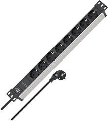 Brennenstuhl Alu-Line Steckdosenleiste 8-fach für 17,99€ (Vergleich: 23,99€)