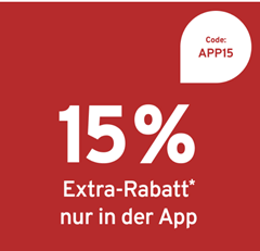 [Nur heute] Tchibo: 15% Extra-Rabatt auf euren Einkauf von Sale Artikeln in der App