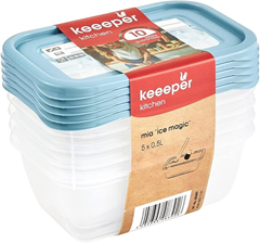 keeeper Tiefkühldosenset 5-teilig für 3,99€ (Vergleich: 8,95€)