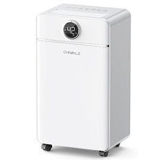 CHIVALZ Luftentfeuchter 12L/24h für Räume bis 120m³ für 65,99€