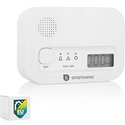 Smartwares Kohlenmonoxid Melder mit Display und Testknopf (FGA-13041) für 15,07€ (Vergleich: 23,51€)