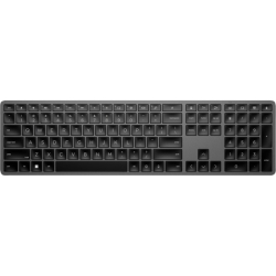 HP 975 wireless Dual-Mode-Tastatur, USB/Bluetooth, bis 3 Geräte, DE-Layout, 20+ programmierbare Tasten für 59,99€ (Vergleich: 90,04€)