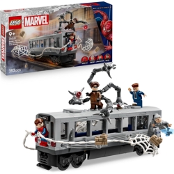 LEGO Marvel Set – Spider-Man vs. Doc Ock: Showdown in der U-Bahn 76321 für 31,99€ (Vergleich: 37,37€)