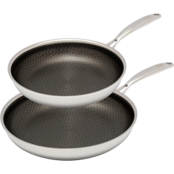HENSSLERS Pfannen-Set mit Wabenstruktur, 2-teilig, 24cm & 28cm für nur 80,84€ (Vergleich: 106,33€)