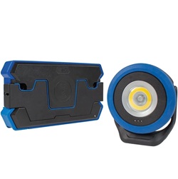 AS–Schwabe Lichtfabrik LED Akku Strahler mit 10 Watt Induktionsladestation (42830) für 29,99€ (Vergleich: 49,99€)