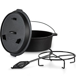 ToCis Big BBQ Dutch Oven Set Guernsey (9 Liter) für 42,49€ (Vergleich: 52,79€)