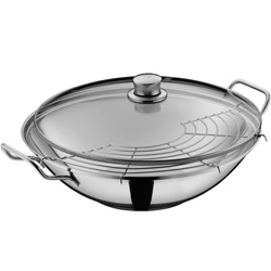 WMF Edelstahl Wok Taiwan (36cm) für 46,38€ (Vergleich: 60,79€)