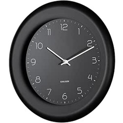 Karlsson Dual Disc Wanduhr (38cm) für 20,90€ (Vergleich: 68€)