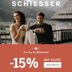 Schiesser: 15% Rabatt auf alles – sogar auf Sale Artikel