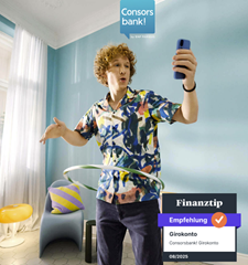 Consorsbank Girokonto Essential: bis zu 200€ Prämie als Gehaltskonto