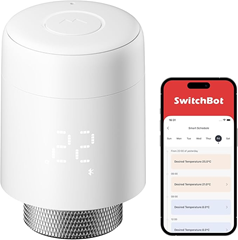 SwitchBot Smart Heizkörperthermostat für 33,99€ (Vergleich: 39,99€)